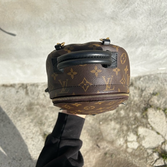 Louis Vuitton Palm Springs Mini Monogram Canvas Brown Women’s Backpack Mint! - Picture 4 of 12